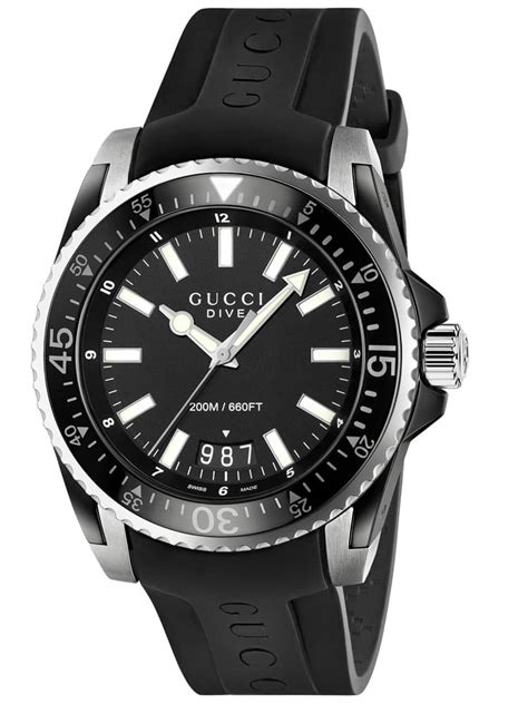 rubber gucci watch wolf face|gucci dive watch sale.